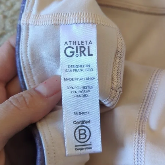Athleta Printed Chit Chat Tight Size Girls XL - Picture 8 of 8